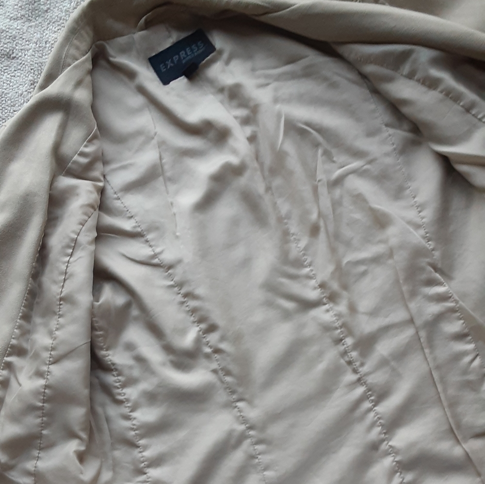 Euc Express Suede Lightweight Jacket - image 7